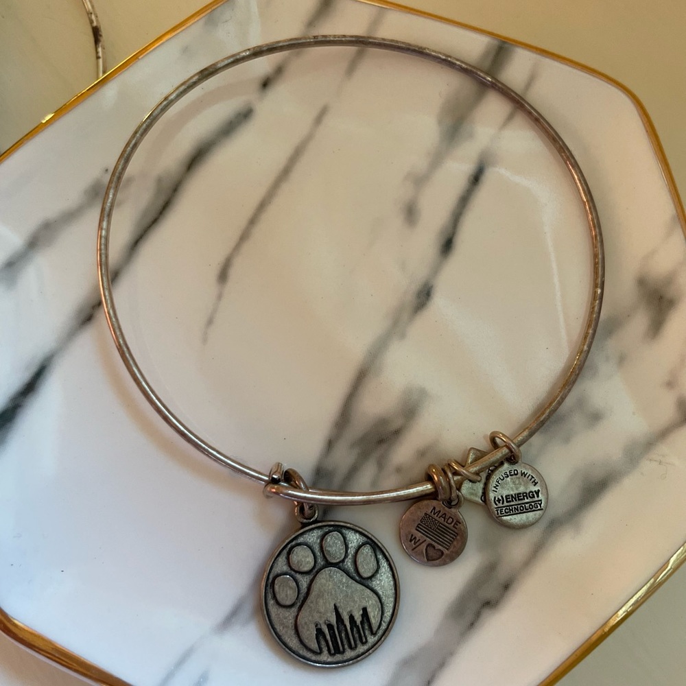 Alex & Ani Bracelet: Paw Print